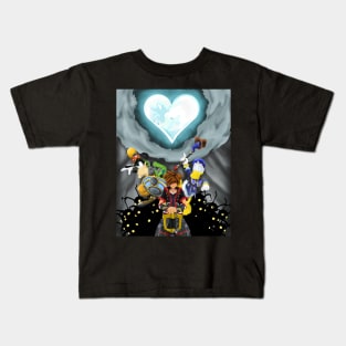 Kingdom Hearts Minimalist Kids T-Shirt